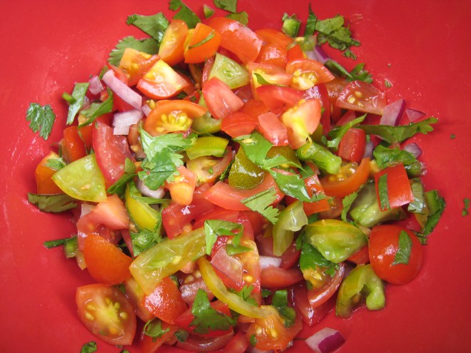fresh tomato salsa