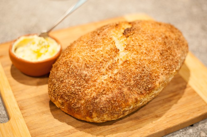 trust in kim - no-knead bread