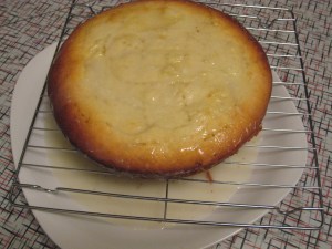 trust in kim - glazing key lime cake