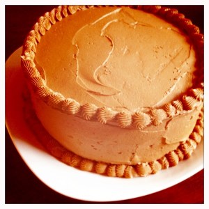 chocolate butter cream icing