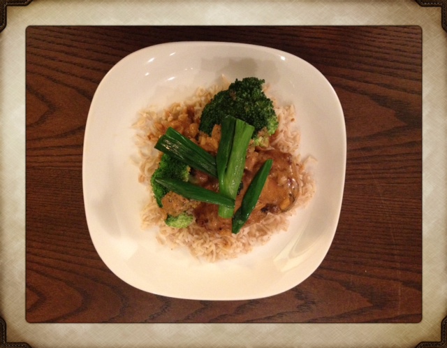 spicy thai peanut chicken - trust in kim