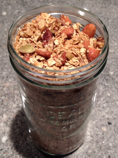 maple-nut granola - trust in kim