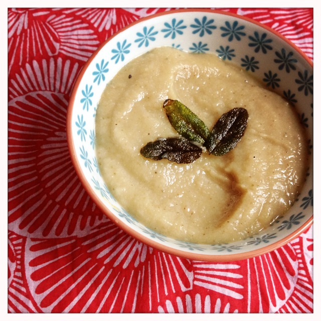 trust in kim - cauliflower cannelini soup