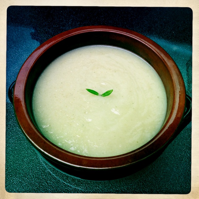 cauliflower and roasted fennel soup - trust in kim