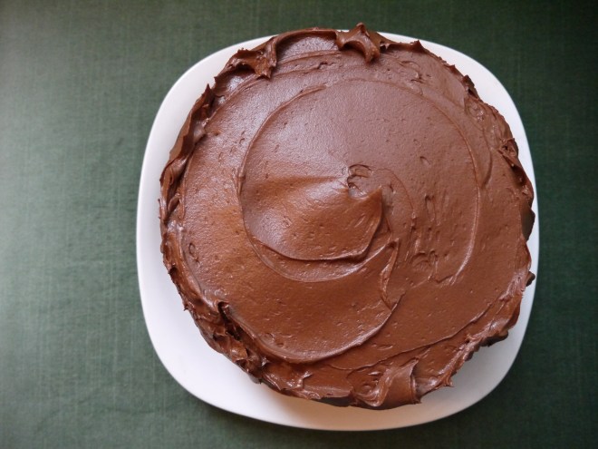 chocolate cake -trust in kim