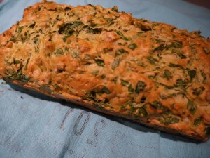 arugula and pine nut bread - trust in kim