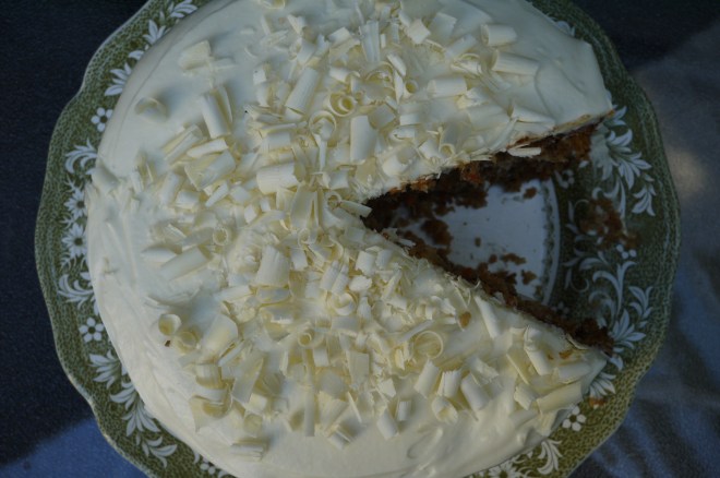 coconut carrot cake - trust in kim