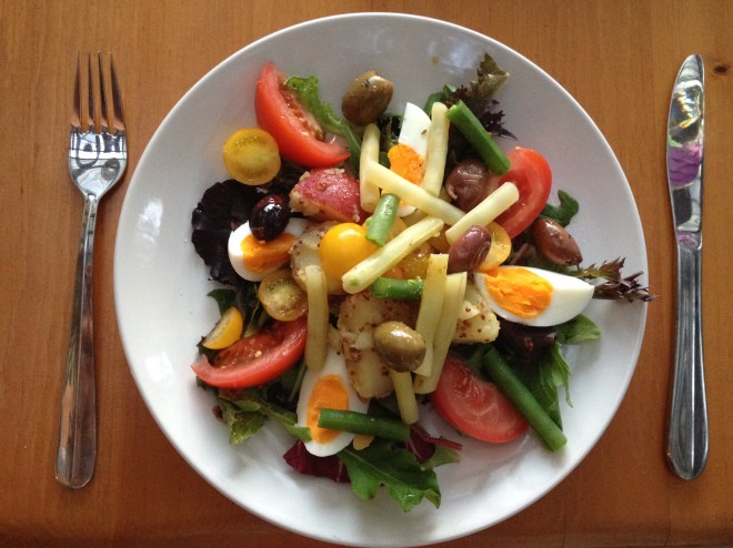 nicoise salad - trust in kim