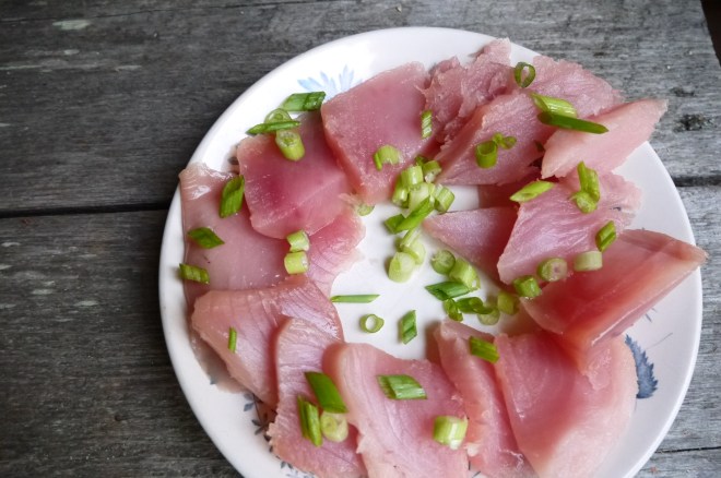 Tuna Sashimi - trust in kim