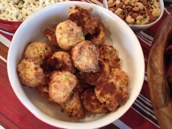 cheddar chive biscuits - trust in kim