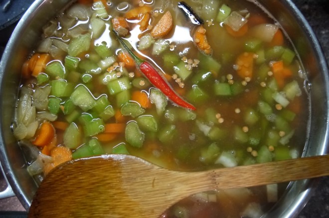 lentil soup - trust in kim