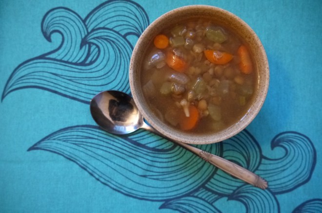 lentil soup - trust in kim