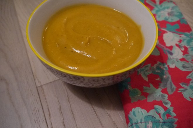 Roasted Butternut Soup - trust in kim