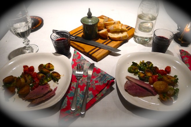 roast duck dinner - trust in kim