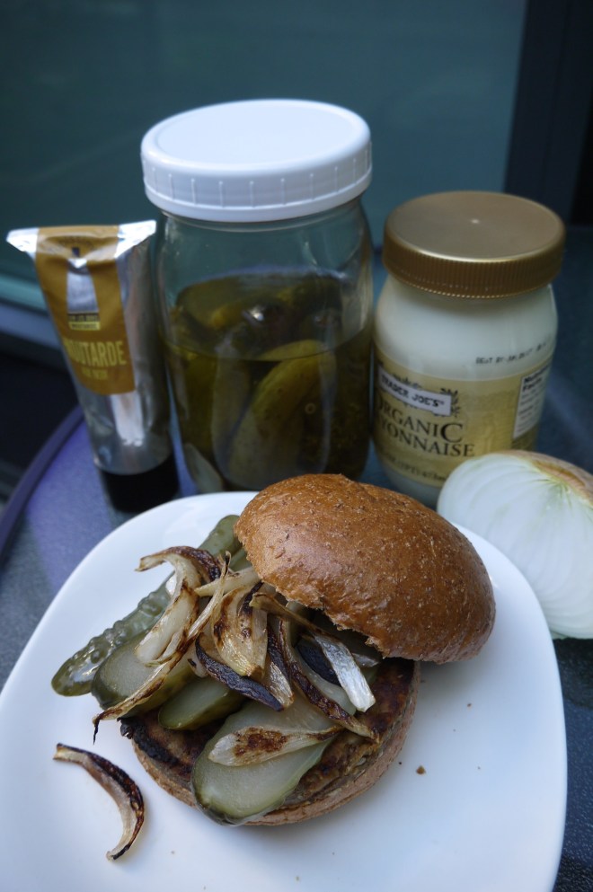 veggie burger - trust in kim