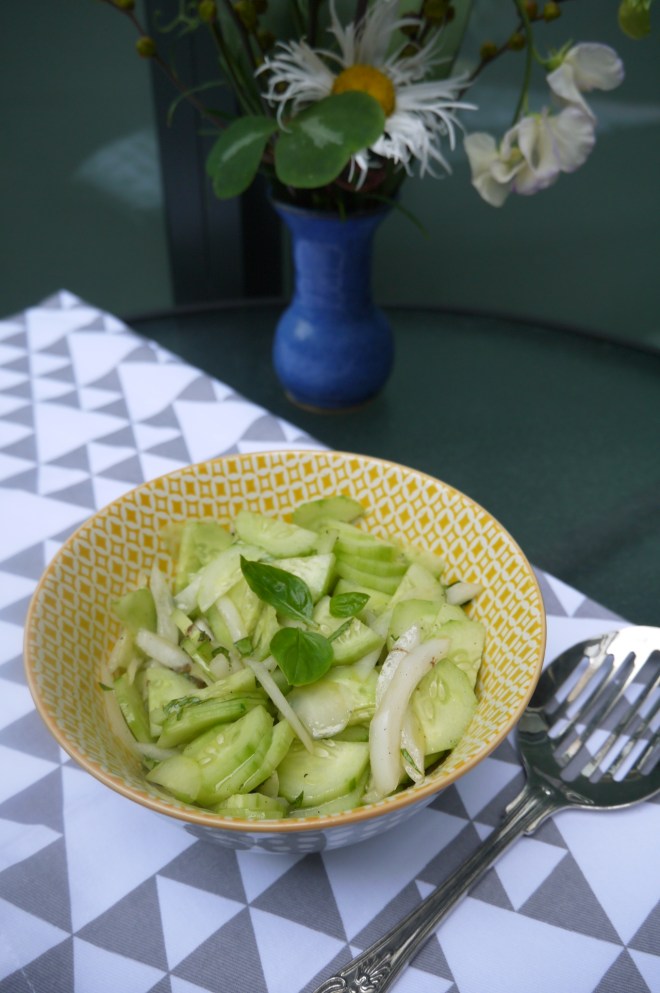 cucumber salad - trustinkim