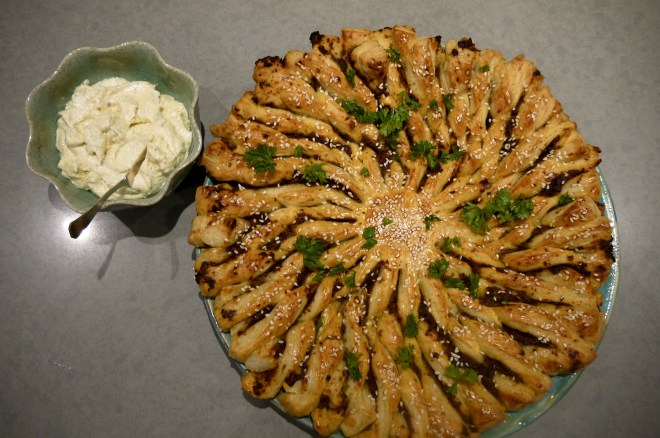 feta tapenade tarte soleil - trustinkim