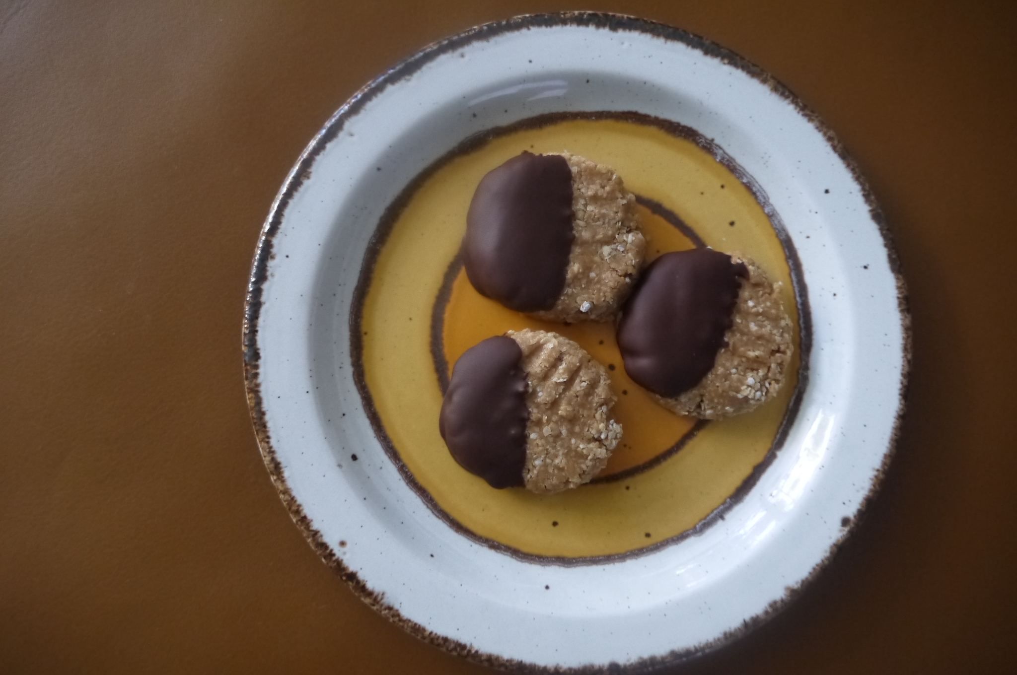 no-bake nut butter cookies